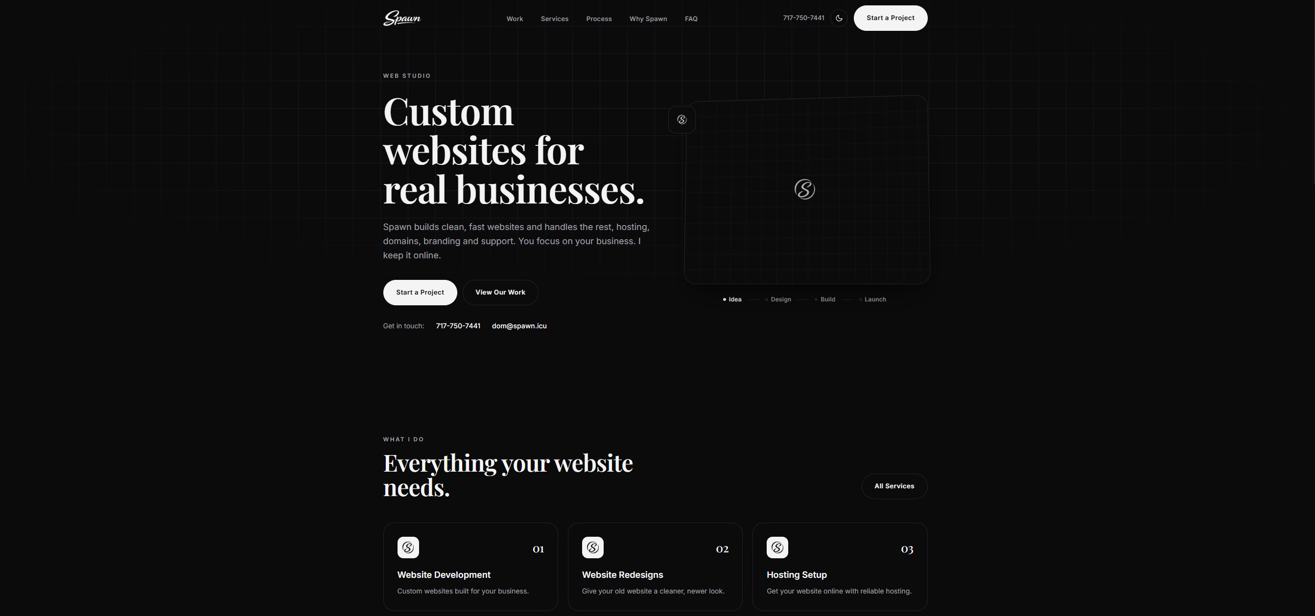spawn.icu — Agency · Web Development · Design